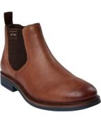 Bugatti Ladano Mand Cognac Chelsea Boots Str 43 - hos Magasin