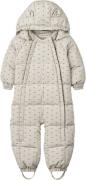 Liewood Sylvie Baby Snowsuit Double dot / S Str 62 - Double Dot / Silv...