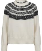 Magasin Cindi 2 RWS Wool Kvinde Cream Sweaters Str L Uld