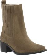 Bianco Biacarol Chelsea Boot Oily Suede Kvinde Sand Støvletter Str 40 ...