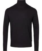 Jack & Jones Jjeemil Knit Roll Neck Noos Mand Sort Turtlenecks Str L -...