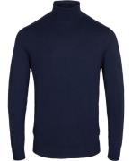 Jack & Jones Jjeemil Knit Roll Neck Noos Mand Blå Turtlenecks Str L - ...