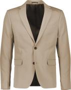 Lindbergh Fine Twill Stretch Suit Mand Sand Jakkesæt Str 46 - hos Maga...