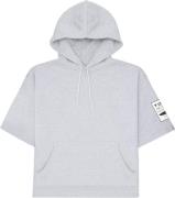 7 Days Active Organic Short Sleeve Hoodie Mand 022 Heather Grey Hoodie...