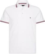 Tommy Hilfiger Core Tommy Tipped Slim Polo Mand White Kortærmede Poloe...