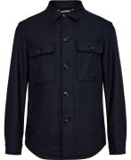 BOSS Ccarper-os-244 Mand Dark Blue Overshirts Str 50 - hos Magasin