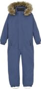 Color Kids Coverall W. Fake Fur Str 128 - Vintage Indigo Flyverdragter...