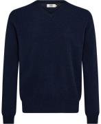 Magasin Mads 1 100% Cashmere Mand Navy Sweaters Str L Cashmere