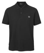 Fred Perry Slim Fit FP Polo Mand Blå Kortærmede Poloer Slim Fit Str L ...