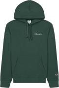 Champion Hooded Sweatshirt Mand Green Hoodies Str S - Bomuld hos Magas...