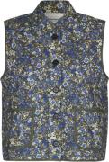 Lollys Laundry Cairoll Quilted Vest Kvinde Blue Veste Str L - hos Maga...