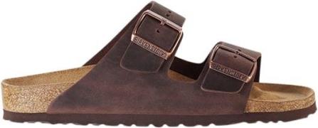 Birkenstock Arizona Leoi Habana Mand Mørkebrun Sandaler Str 40 - hos M...