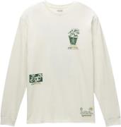 Vans WE Grow LS TEE Mand Antique White Langærmede T-shirts Str L - Bom...