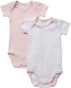 United Colors of Benetton 2pak Bodysuit Str 3-6 mdr / 62 cm - Hvid Kor...