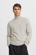 Casual Friday Cfkonrad Merino Roll Neck Knit Mand Light Sand Turtlenec...