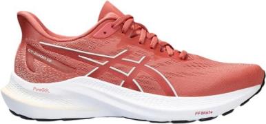 Asics Gt2000 12 Løbesko Kvinde Orange Løbesko Str 39.5 - hos Magasin