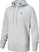 New Balance Small Pack Hoodie Mand Grey Hoodies Str L - Bomuld hos Mag...