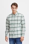 Casual Friday Cfaugusto Checked Overshirt Mand Trekking Green Overshir...