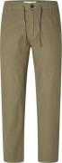 Selected Homme Slh172slimtape Brody Linen Pant NO Mand Burnt Olive Cas...