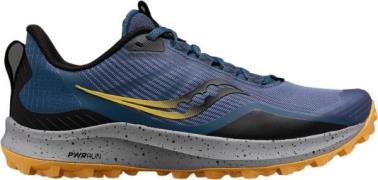 Saucony Peregrine 12 Trail Løbesko Kvinde Blå Løbesko Str 40.5 - Gummi...