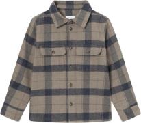 Les Deux Lennon Check Overshirt Kids Str 134/140 - Desert Taupe/dark N...