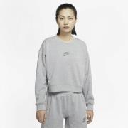 Nike Sportswear Grind Kvinde Gray Sweatshirts Str L - Bomuld hos Magas...