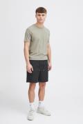 !Solid Sdjoe Elasticated Shorts Mand True Black Casual Shorts Str L - ...