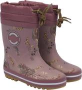 Mikk-Line Winter Wellies Rose Brown Gummistøvler Str 27 - Uld hos Maga...