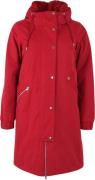 Danefæ Brunhilde Winter Parka Kvinde Dark Red Parkaer Str XXL - hos Ma...