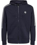 Michael Kors NEW Evergreen FZ Hoodie Mand Midnight Hoodies Str L - hos...