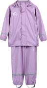 Color Kids Rain Set Solid - PU Str 128 - Lavender Mist Regntøj hos Mag...