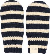 mpKids Bergen Striped Mittens 3-4Y - Vanter & Luffer Uld hos Magasin