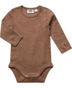 Magasin Woola 1 Body RWS Merino Wool Str 68 Merino Caramel Langærmede ...