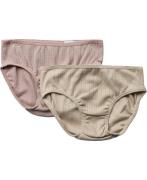 Magasin Ava Briefs 2pack Organic Gots Str 4 Adobe Rose Underbukser Bom...