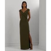 Lauren Ralph Lauren Classic Mjgown Kvinde Botanic Green Maxi Kjoler St...