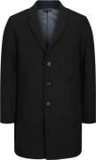 Jack & Jones Jjeharrison Wool Coat SN Mand Black Langærmede Skjorter S...