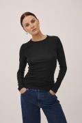 Magasin Cilla 1 RWS Merino Wool Kvinde Black Sweaters Str L Merino