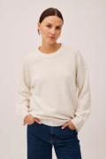 Magasin Cindi 1 RWS Wool Kvinde Cream Sweaters Str L Uld