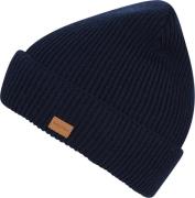 Melton Basic Ribbed Beanie 51/53 - Huer Uld hos Magasin