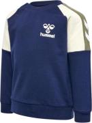 Hummel Hmlherman Sweatshirt Str 2 år / 92 cm - Blå Sweatshirts hos Mag...