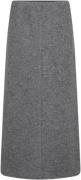 Levete room Lricon 1 Kvinde L9906 - Dark Grey Melange Maxi Nederdele S...