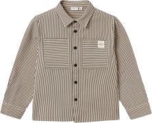 Name It Nkmovenan LS Shirt Str 116 - Summer Sand Skjorter hos Magasin