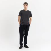 By Garment Makers Fabian Striped tee Mand Jet Black Kortærmede T-shirt...