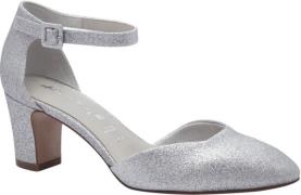 Tamaris 124432-41 Kvinde Silver Glam Pumps & Stiletter Str 41 - hos Ma...