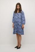 Karen by Simonsen Nikolekb Indie Dress Kvinde Nikole Della Blue Midi K...