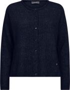 Mos Mosh Mmalmine Knit Cardigan Kvinde Salute Navy Sweaters Str L - ho...