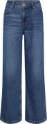 Mos Mosh Mmdara Hera Jeans Kvinde Blue Wide Jeans Str 30/Long - hos Ma...