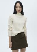 MANGO Sweater. - Seedsper Kvinde Light Beige Sweaters Str XXS - hos Ma...