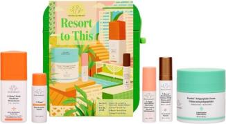 DRUNK ELEPHANT SET Resort to This 50 ml + 15 ml + 8 ml + 5 ml - Hudple...