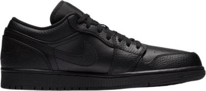 Nike Air Jordan 1 Low Sneakers Mand Sort Sneakers Str 43 - Læder hos M...